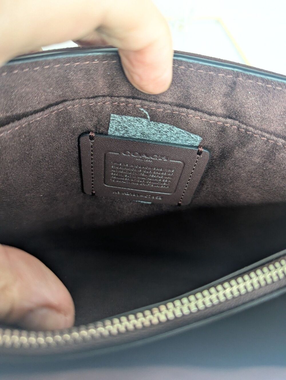 Coach Tammie Shoulder Bag - Cranberry/Pink Colorblock, Rare Color NWT! - Picture 10 of 12